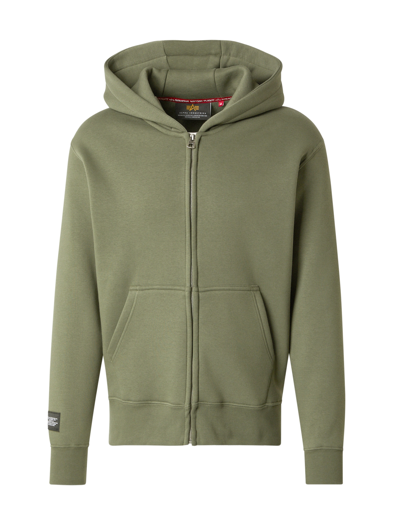 ALPHA INDUSTRIES Tréning dzseki  bézs / zöld akciós termékkép 1