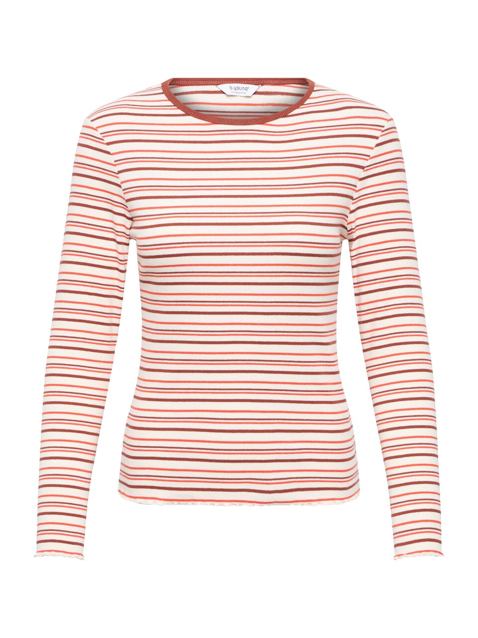 T-shirt 'BYTONE' elfenben / oxid