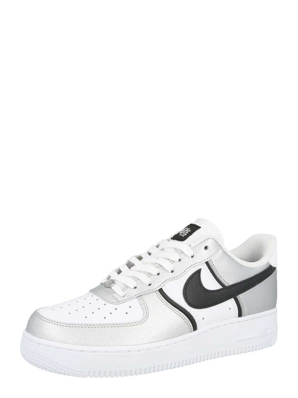 Låg sneaker 'Air Force 1 '07 LV8' svart / silver