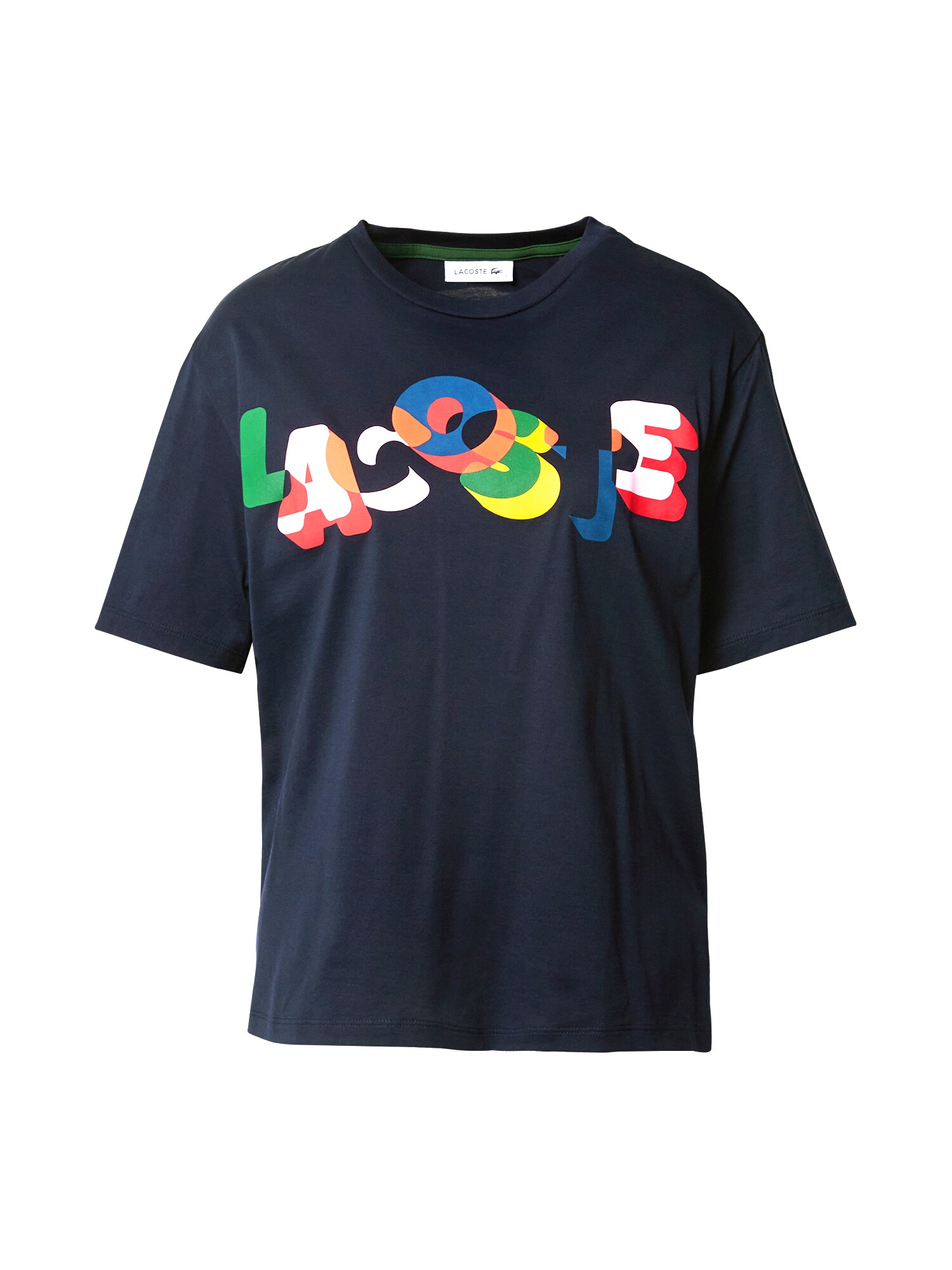LACOSTE Marškinėliai  tamsiai mėlyna / mišrios spalvos