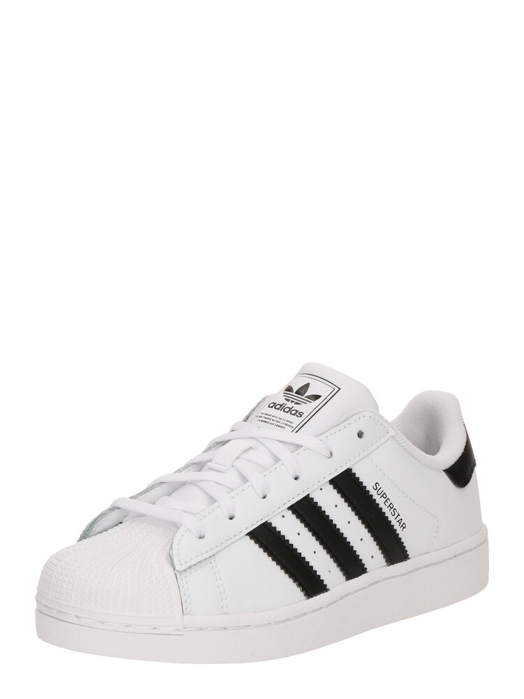 ADIDAS ORIGINALS Sportcipő 'SUPERSTAR II C' Fiúk fehér , Méret 30,5