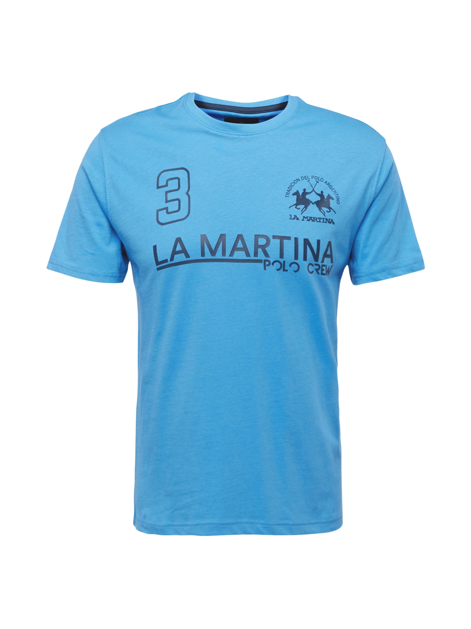 La Martina Majica  mornarsko plava / svijetloplava