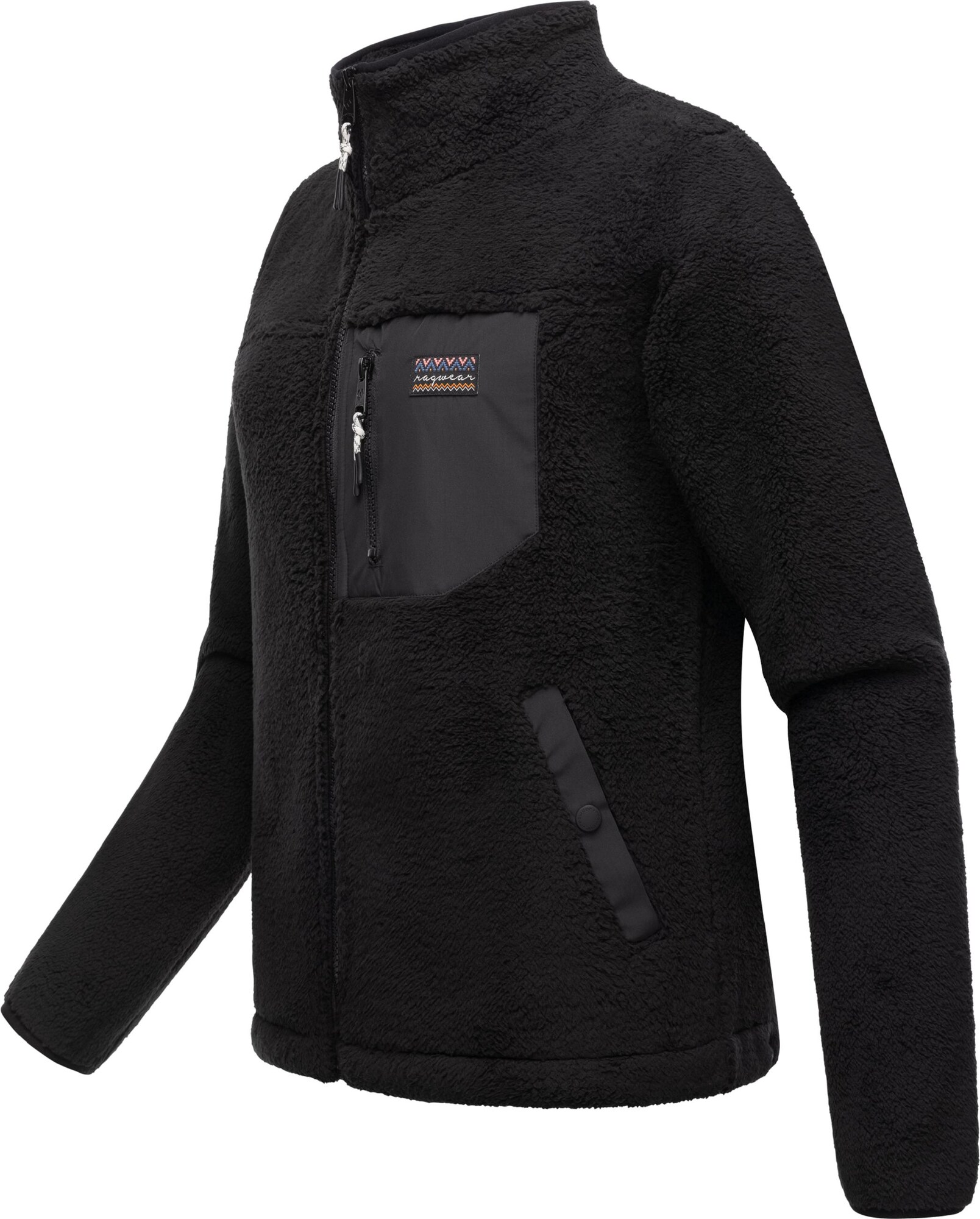 Ragwear Polár dzseki 'Alaris'  sötétszürke / fekete termék 2. képe