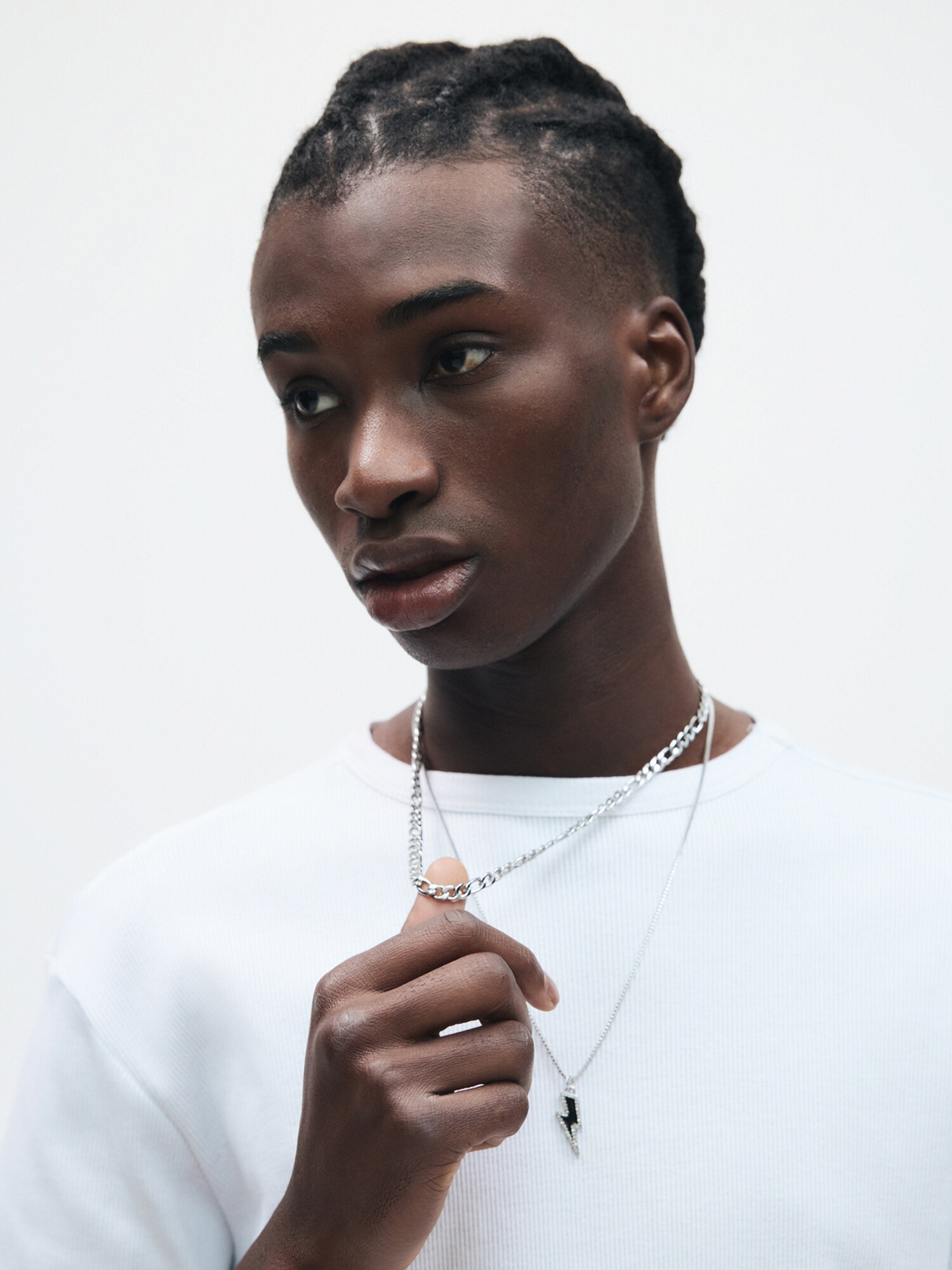 Pull&Bear Lánc  fekete / ezüst termék 2. képe