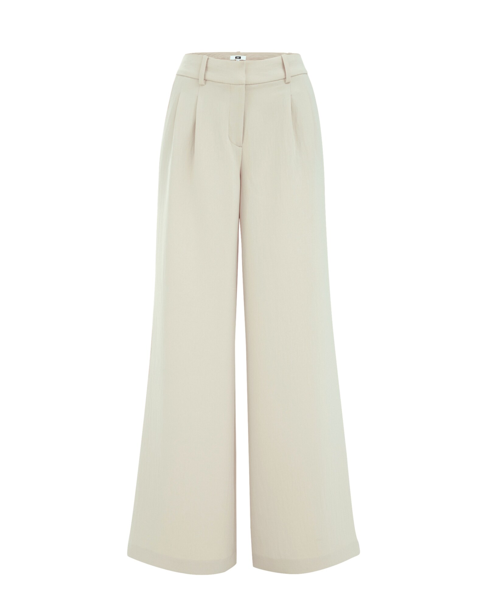 WE Fashion Pantaloni cutați  crem