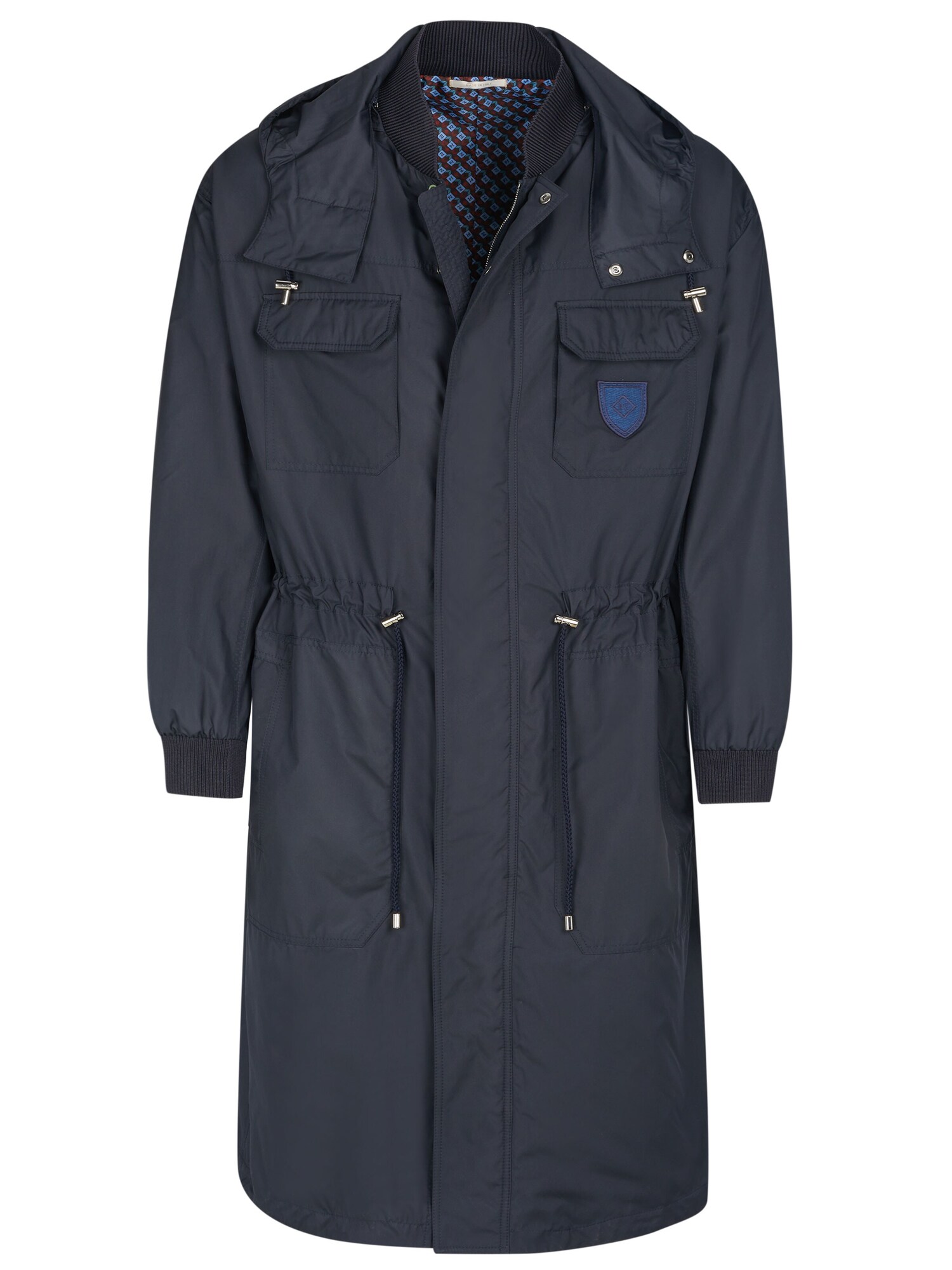 PAL ZILERI Cappotto di mezza stagione navy