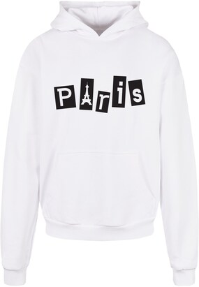 Merchcode Sweatshirt ‘Paris’ Zwart / Wit