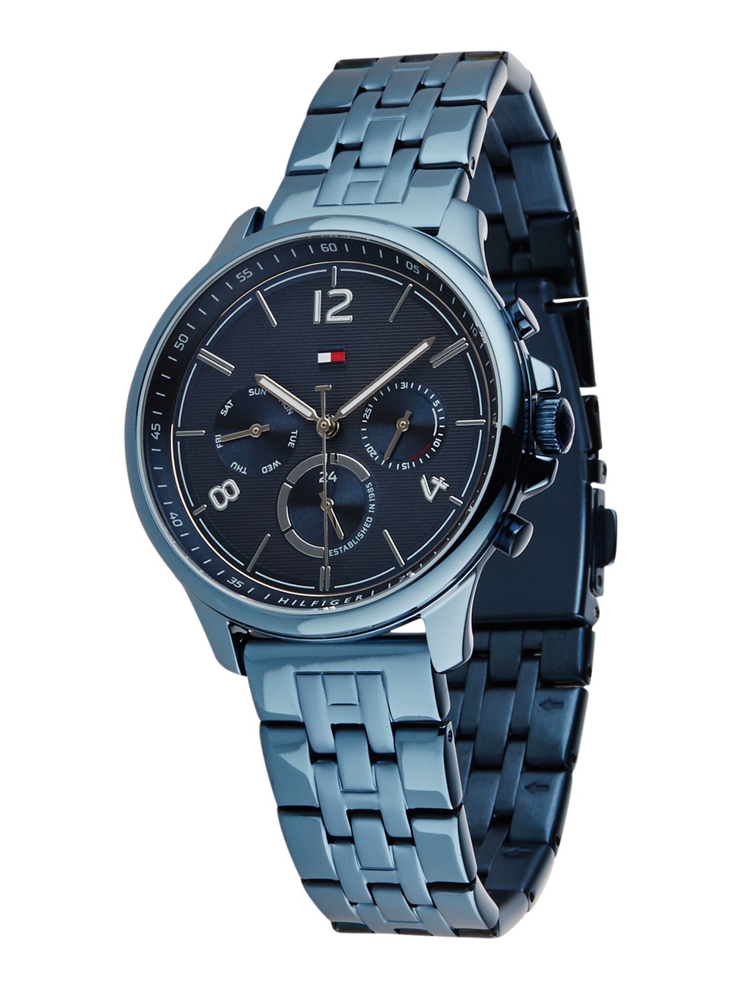 TOMMY HILFIGER Analoginis (įprastinio dizaino) laikrodis  mėlyna