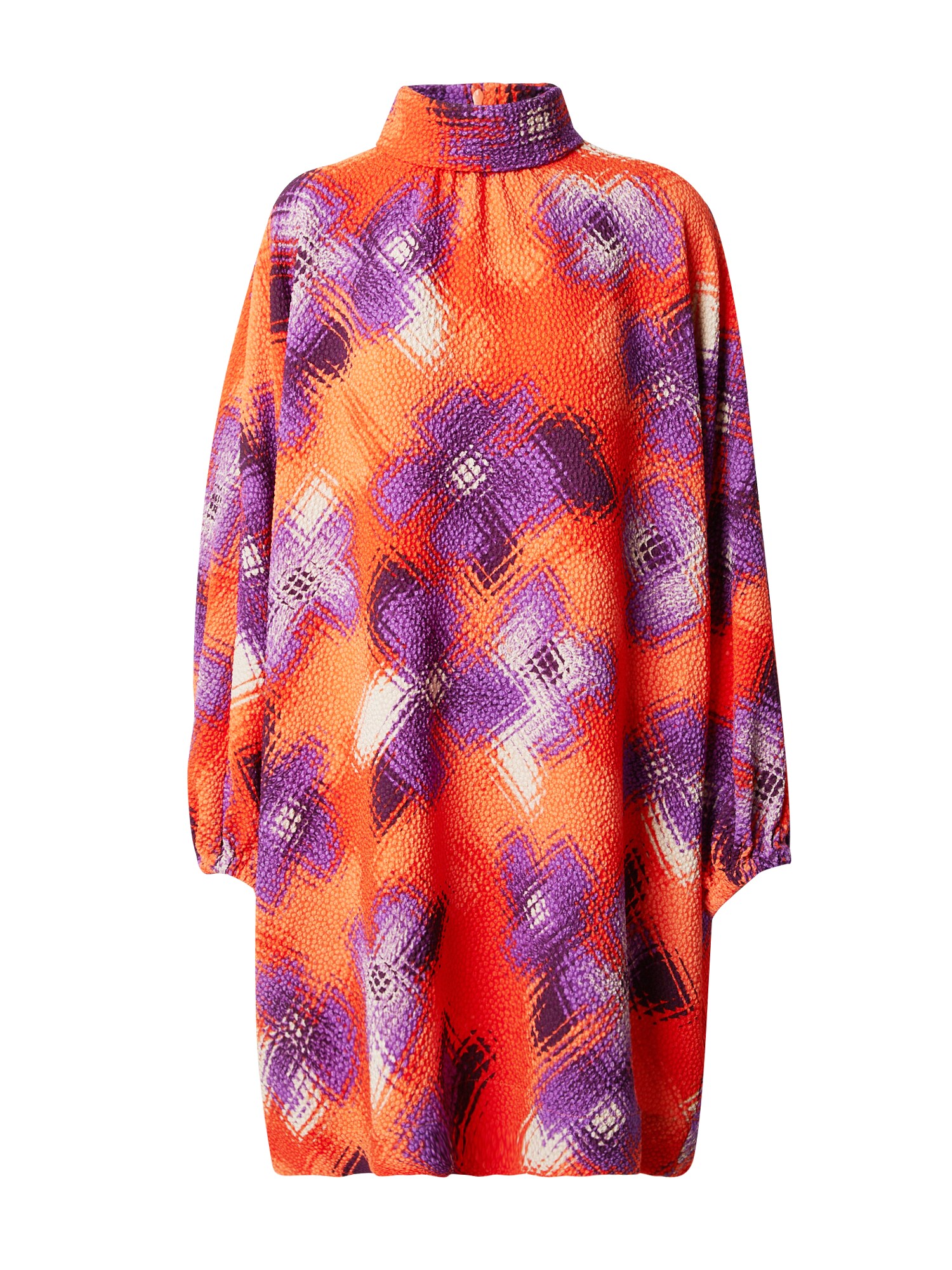 Essentiel Antwerp Rochie 'SHELL'  mov deschis / mov închis / portocaliu închis / alb