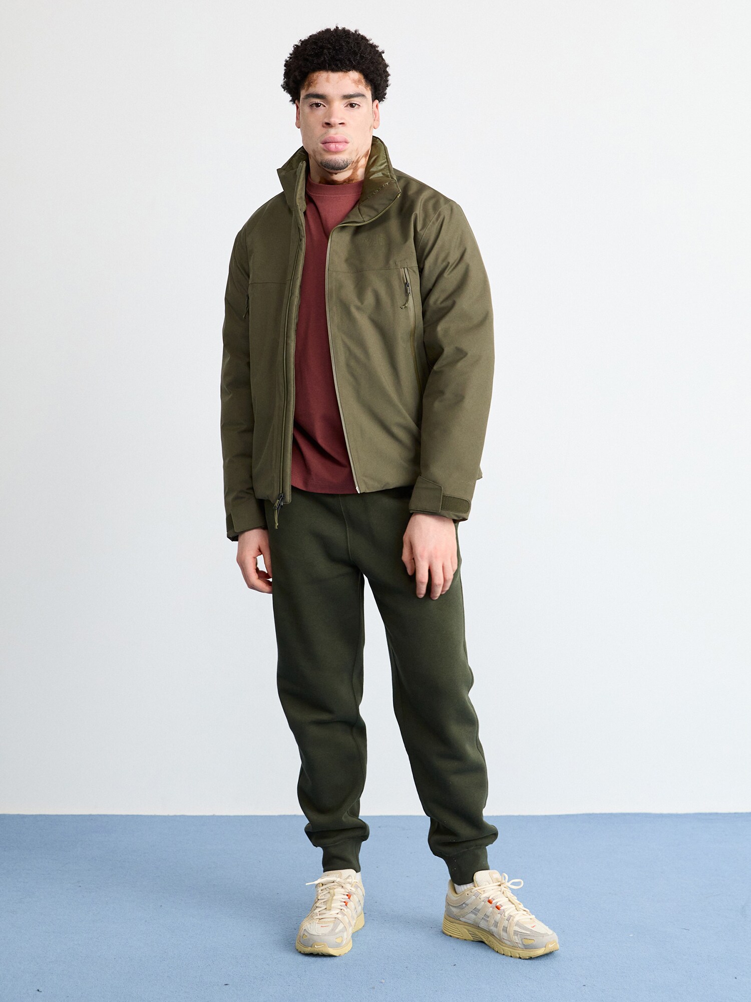 THE NORTH FACE Chaqueta de montaña 'RANGE'  caqui – imagen 4