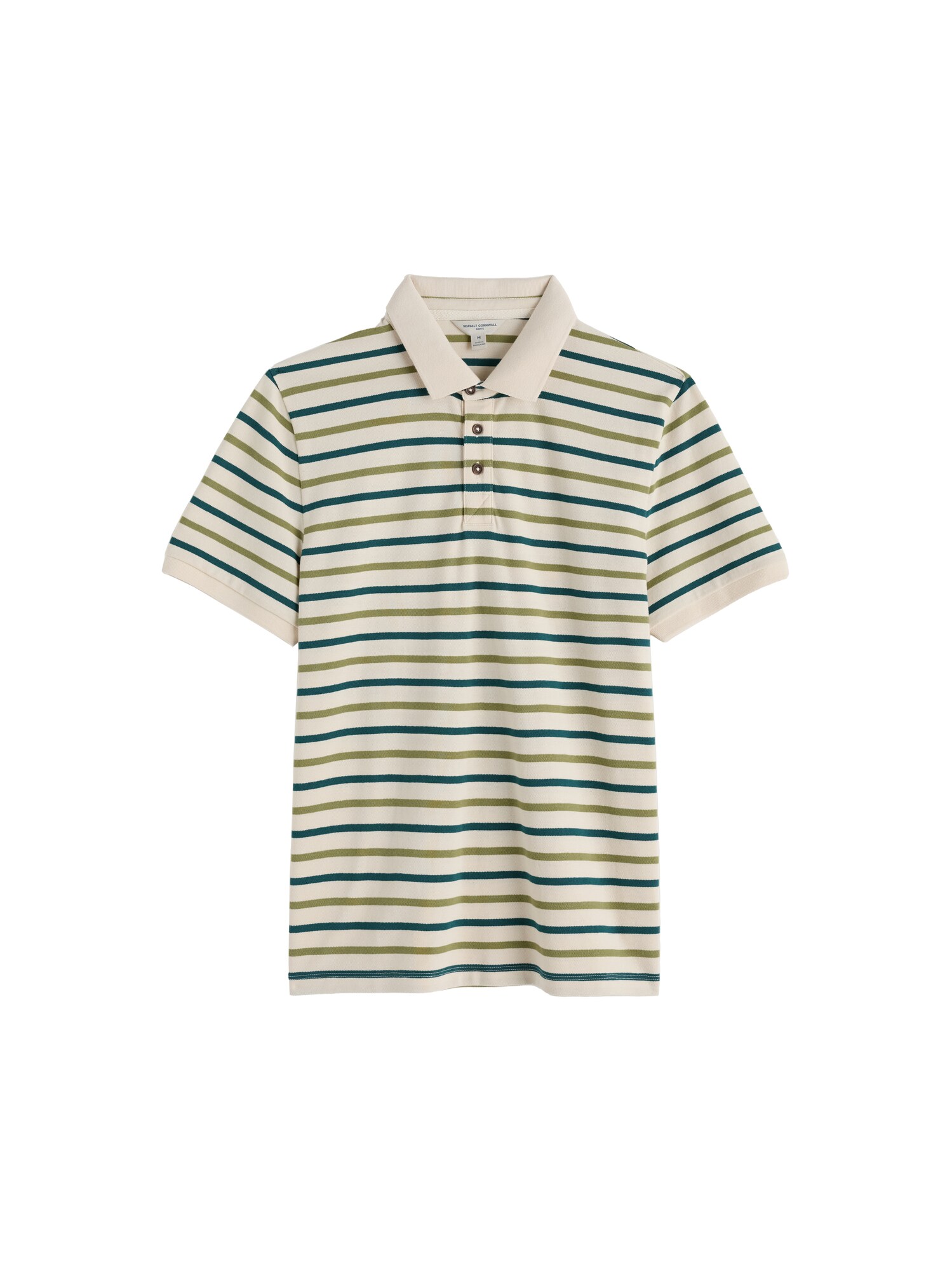 Seasalt Cornwall Camiseta 'Balefire'  esmeralda / kiwi / offwhite