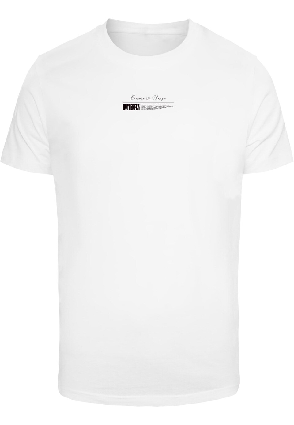 T-shirt 'Become the Change' blandade färger