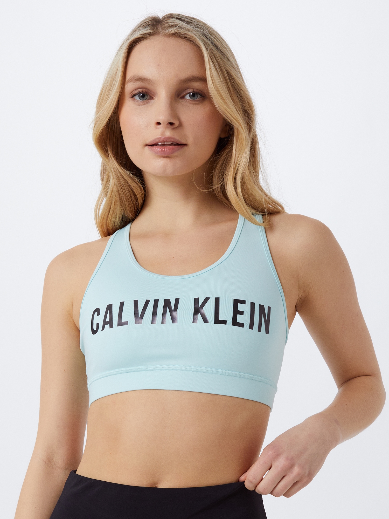 Calvin Klein Performance Sports bra  aqua / black