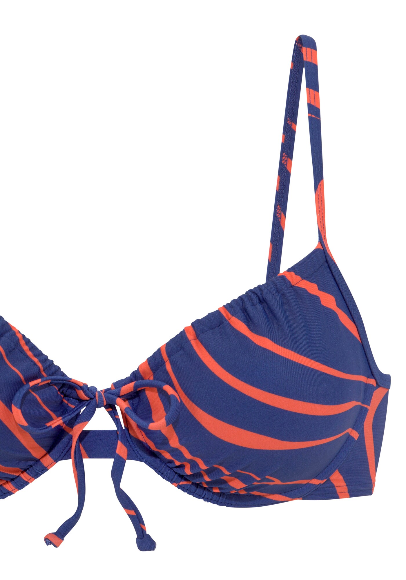 BUFFALO Bikini felső 'Wire-Top Dune'  kék / narancs termék 2. képe