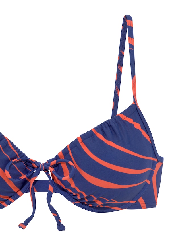 BUFFALO, Bikini felső 'Wire-Top Dune', kék, 2 kép a 3 közül