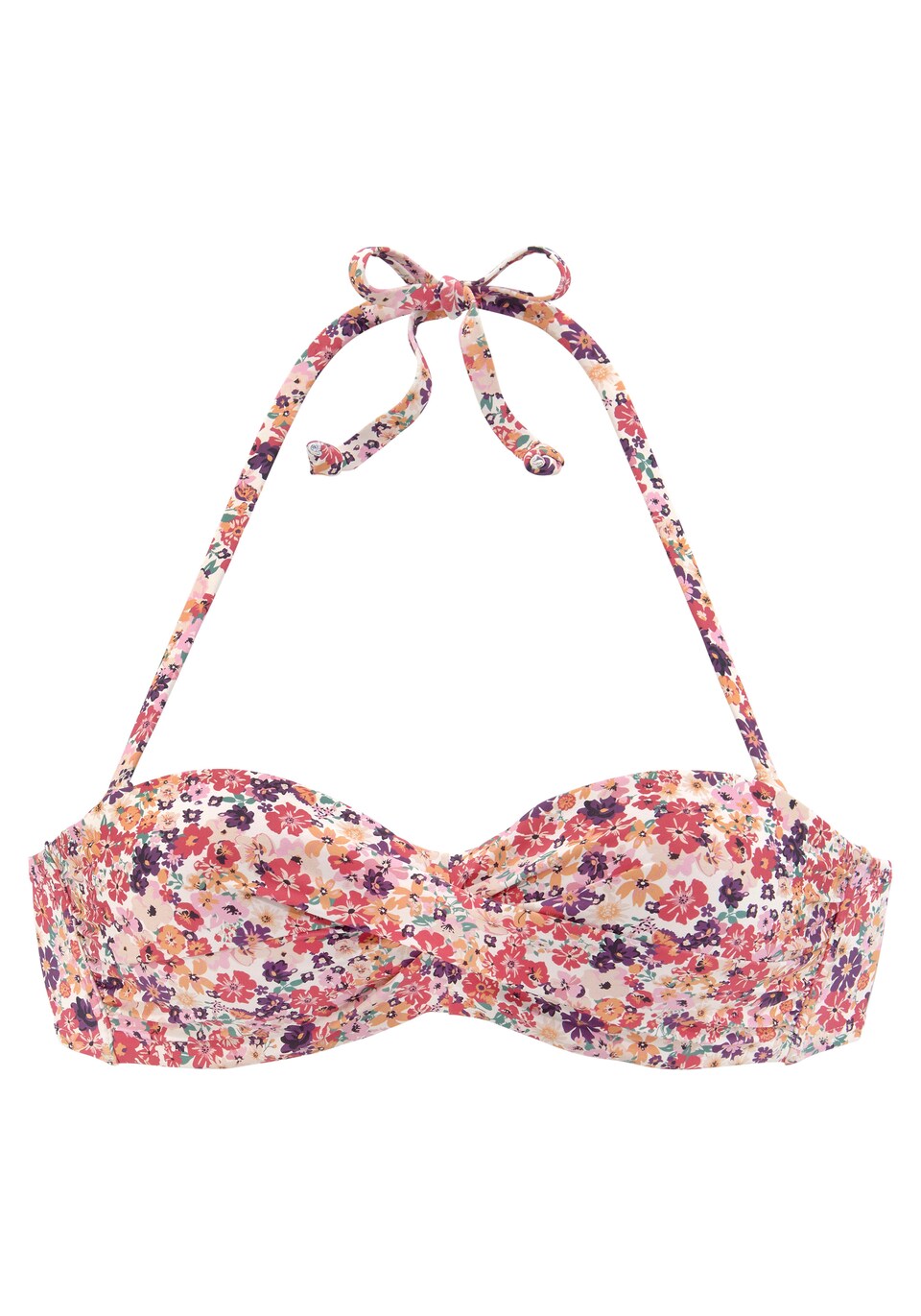 Bikiniöverdel grön / lila / orange