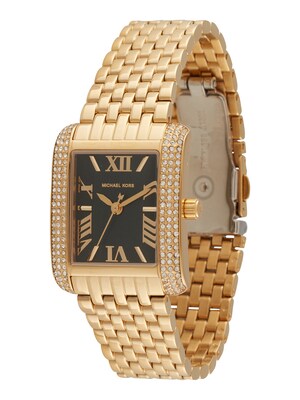 MICHAEL Michael Kors Reloj analógico 'EMERY'  oro / negro / transparente