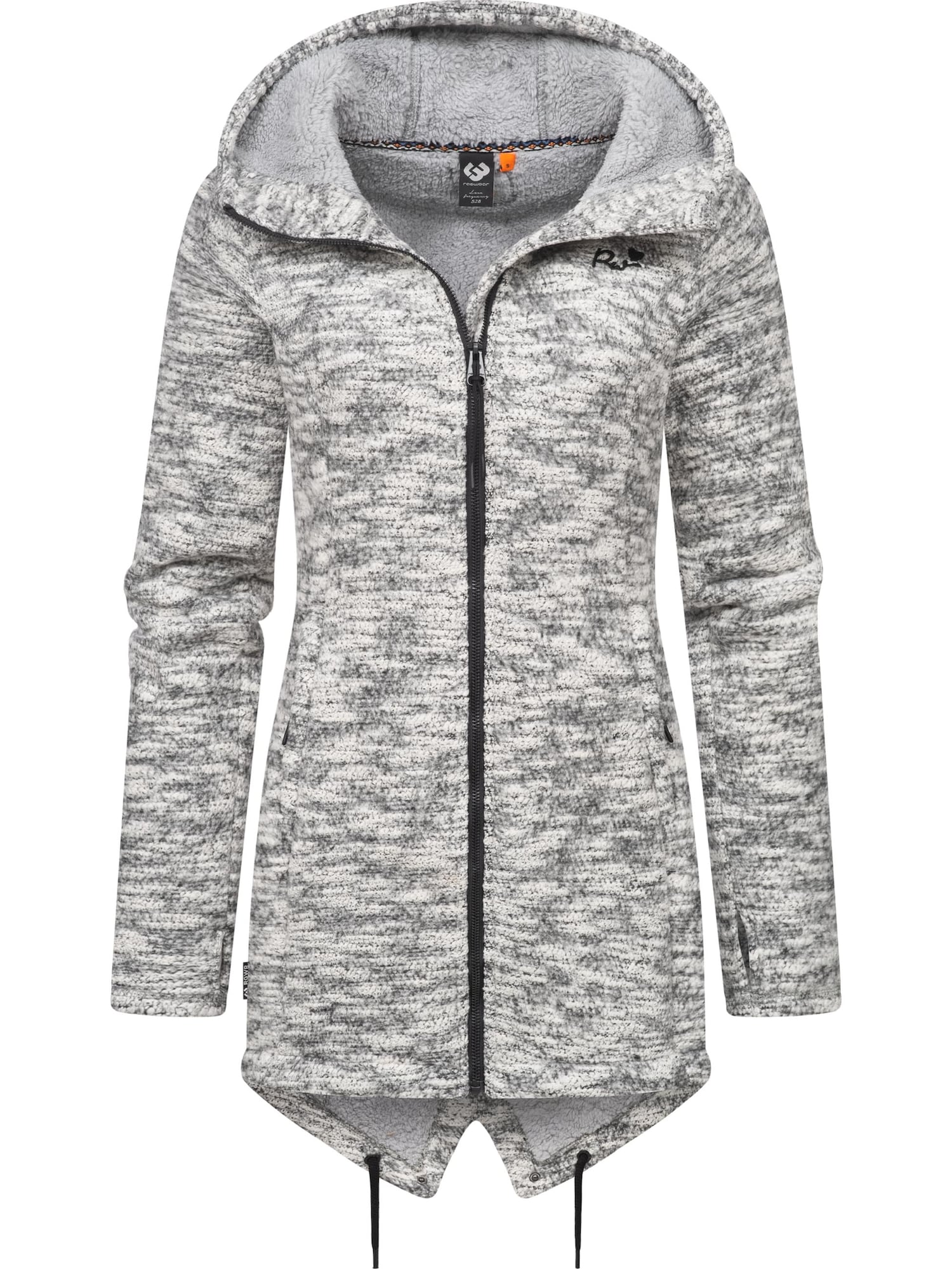 Ragwear Tréning dzseki 'Wingi'  szürke melír termék 2. képe