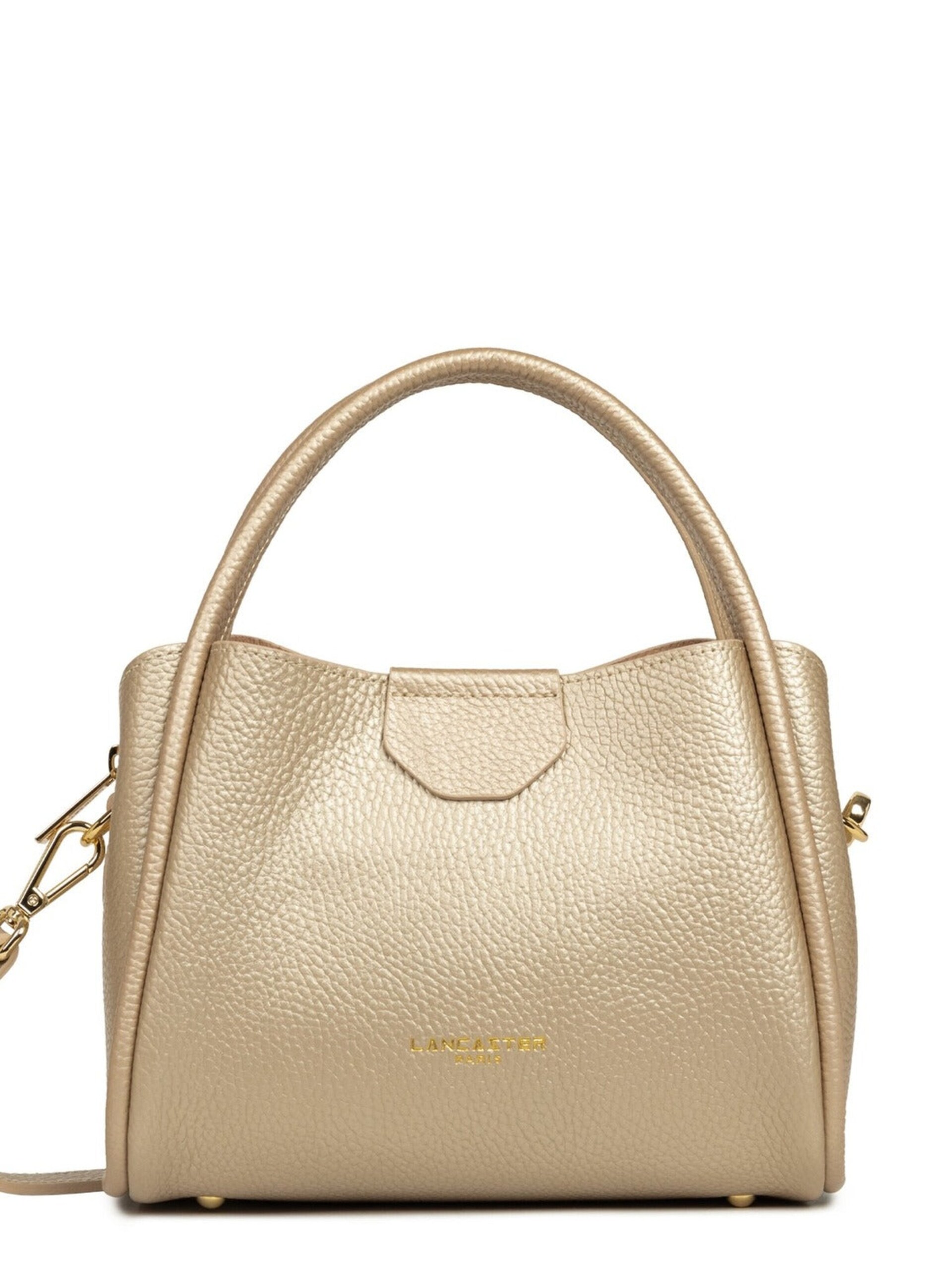 LANCASTER Paris Handväska 'Lancaster Sac à main Aimantée S Ida Double 470-83 Or Pâle In Nude' dam