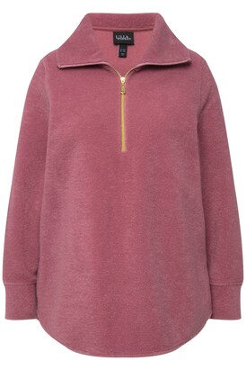 Ulla Popken Sweatshirt Oudroze