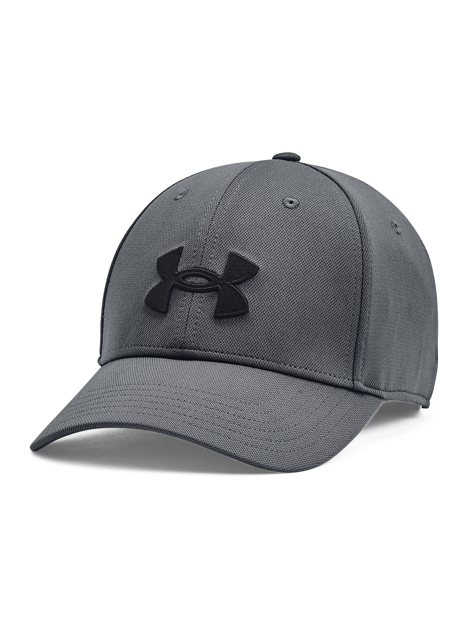 UNDER ARMOUR Спортна шапка 'Blitzing'  сиво / черно