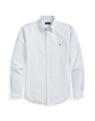 Polo Ralph Lauren Camisa  azul claro / blanco