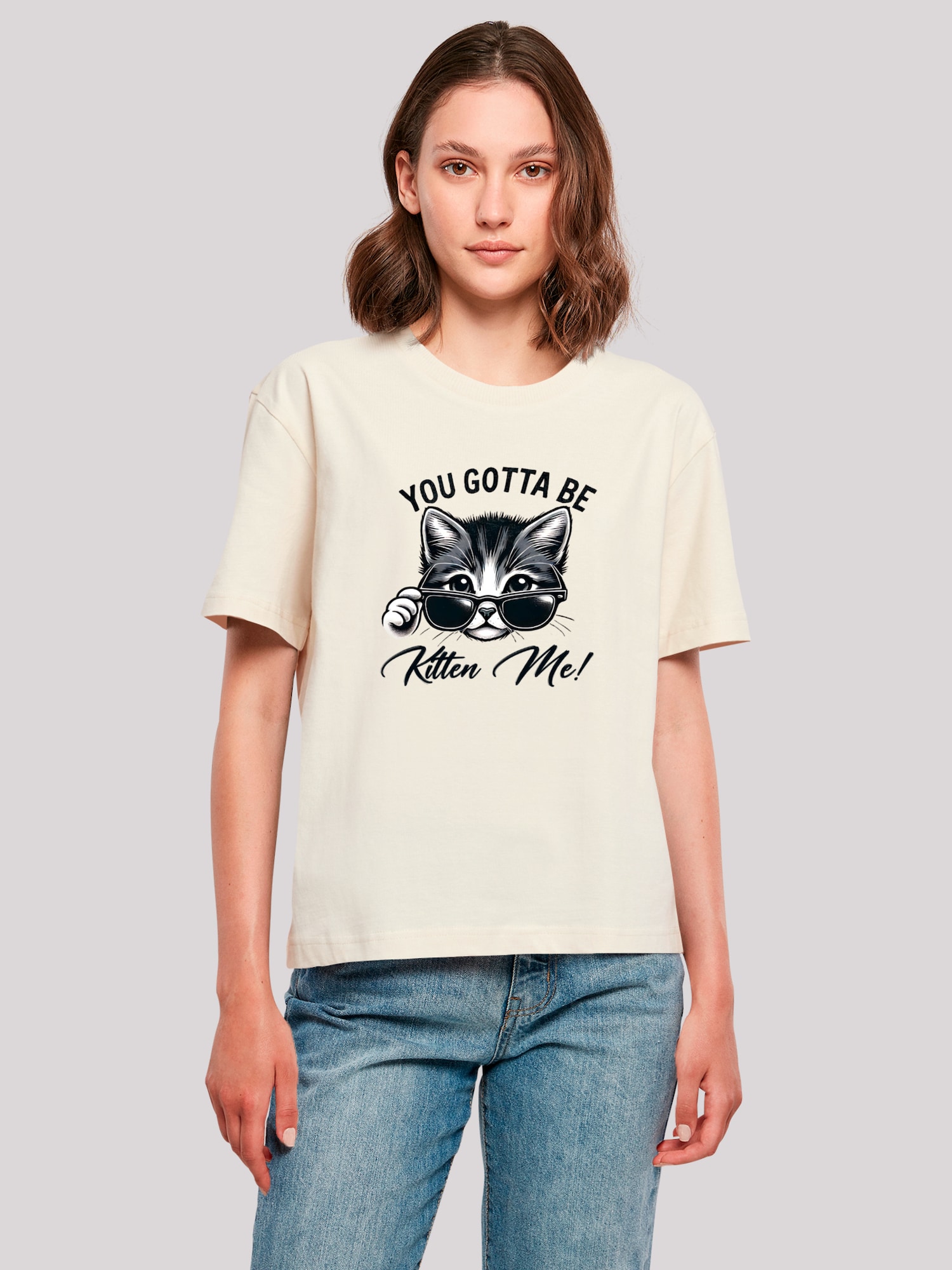Thumbnail - F4NT4STIC T-shirt Kätzchen You Gotta Be Kitten Me!