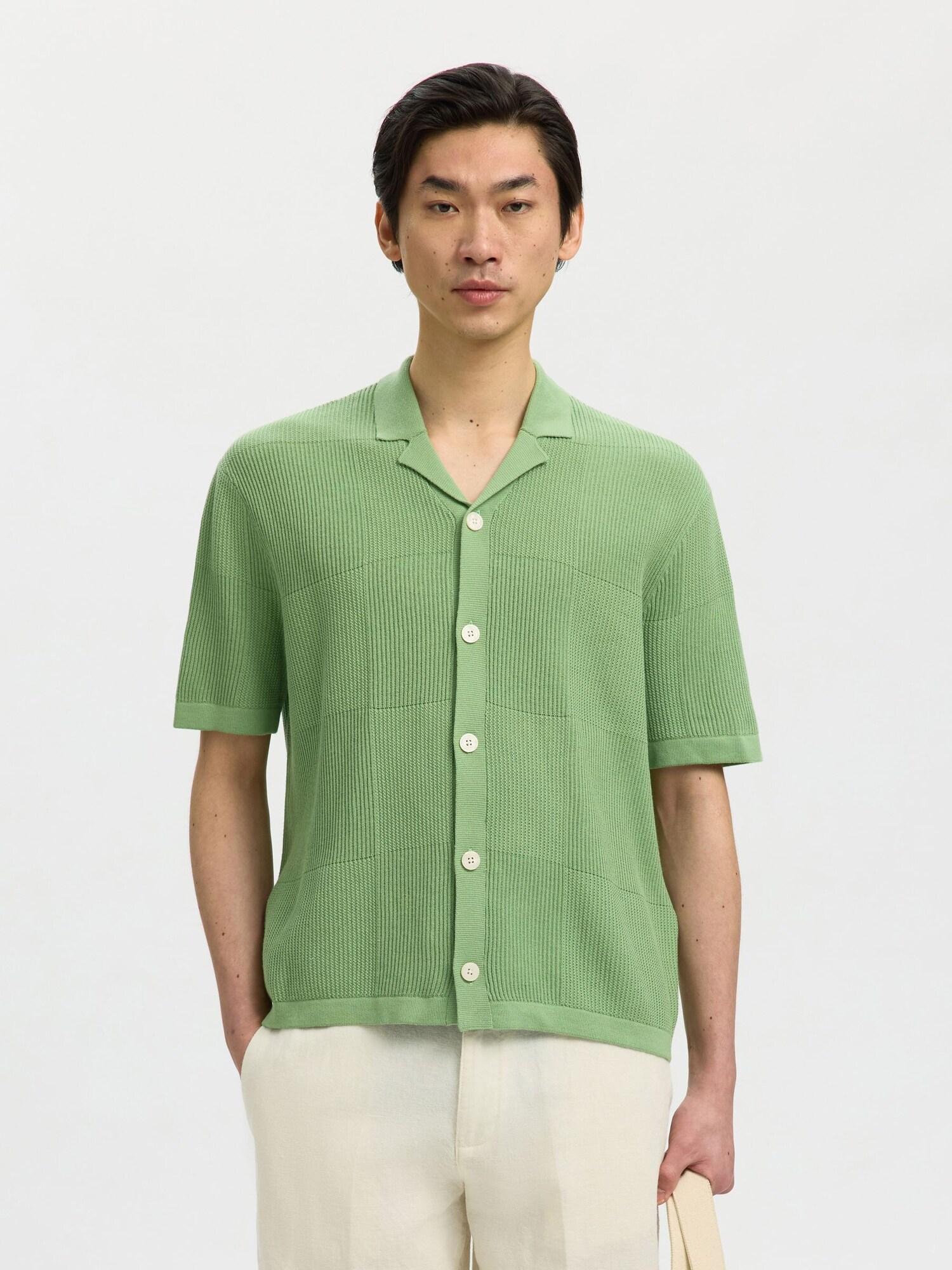 SELECTED Camiseta  verde