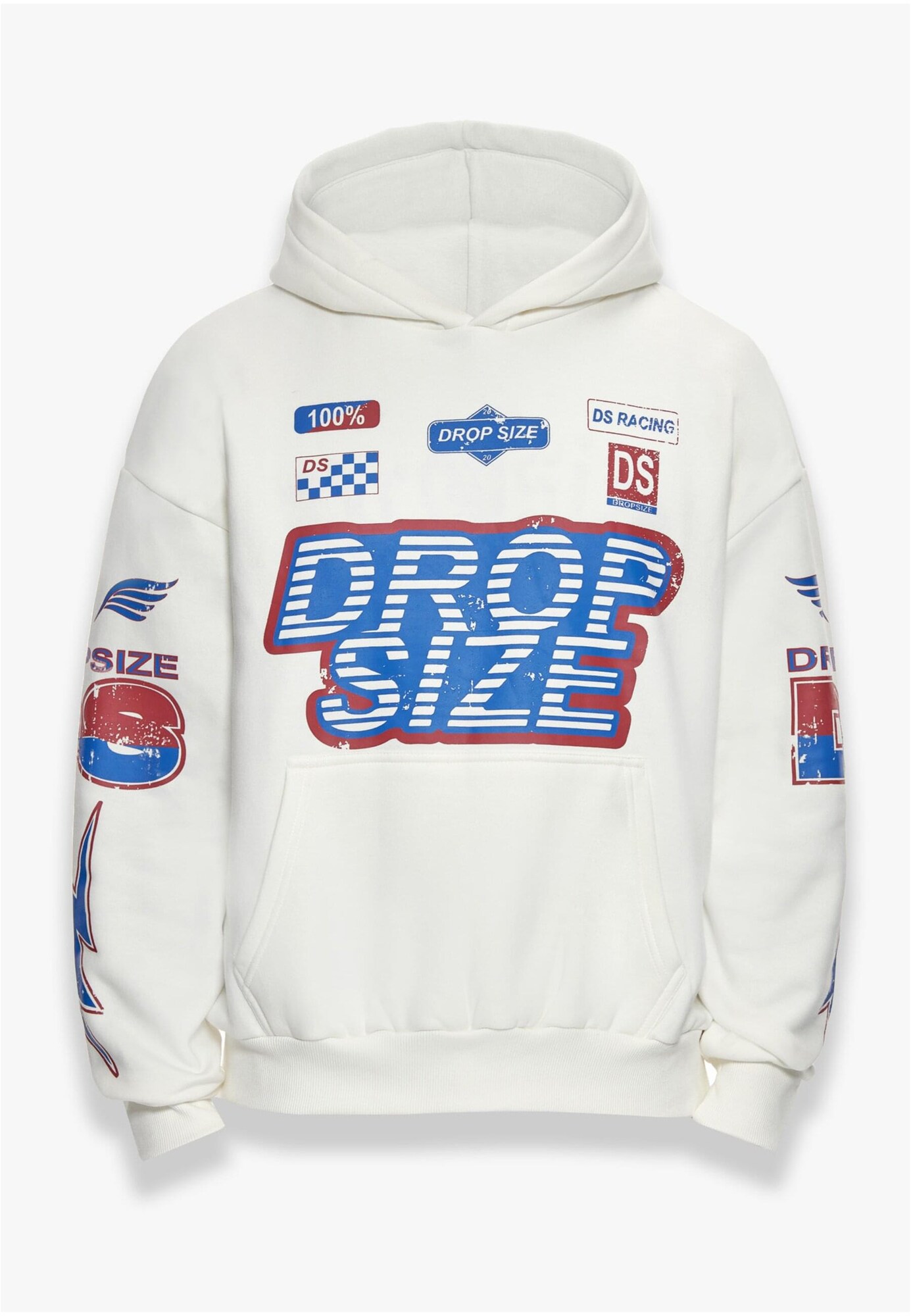 Dropsize Tréning póló  krém / kék / borvörös / fehér termék 2. képe
