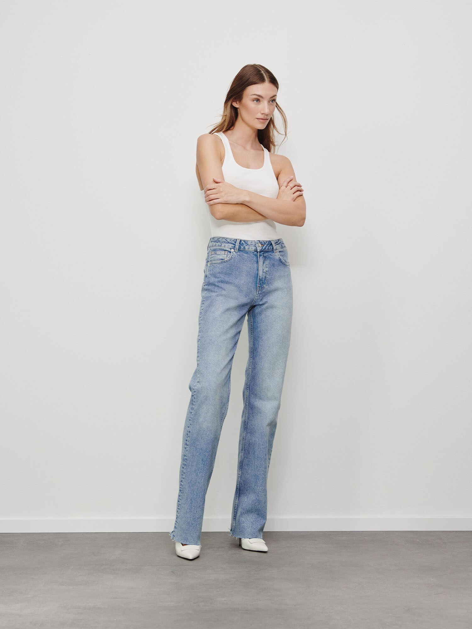 RÆRE by Lorena Rae Top  fehér termék 2. képe
