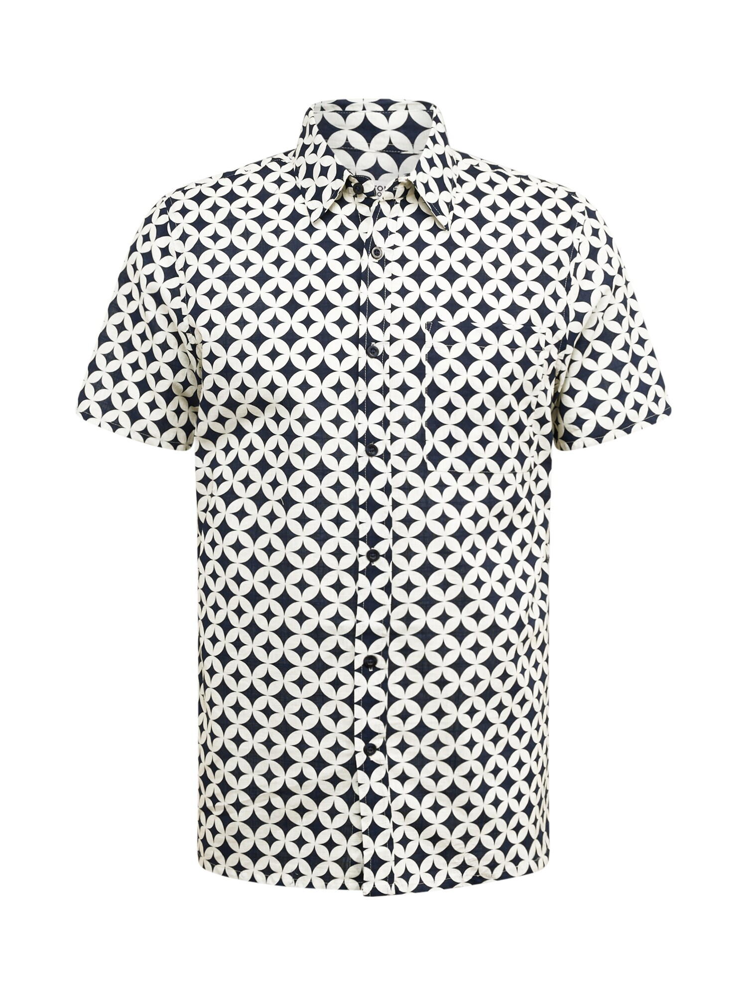 BURTON MENSWEAR LONDON Srajca  temno modra / bela
