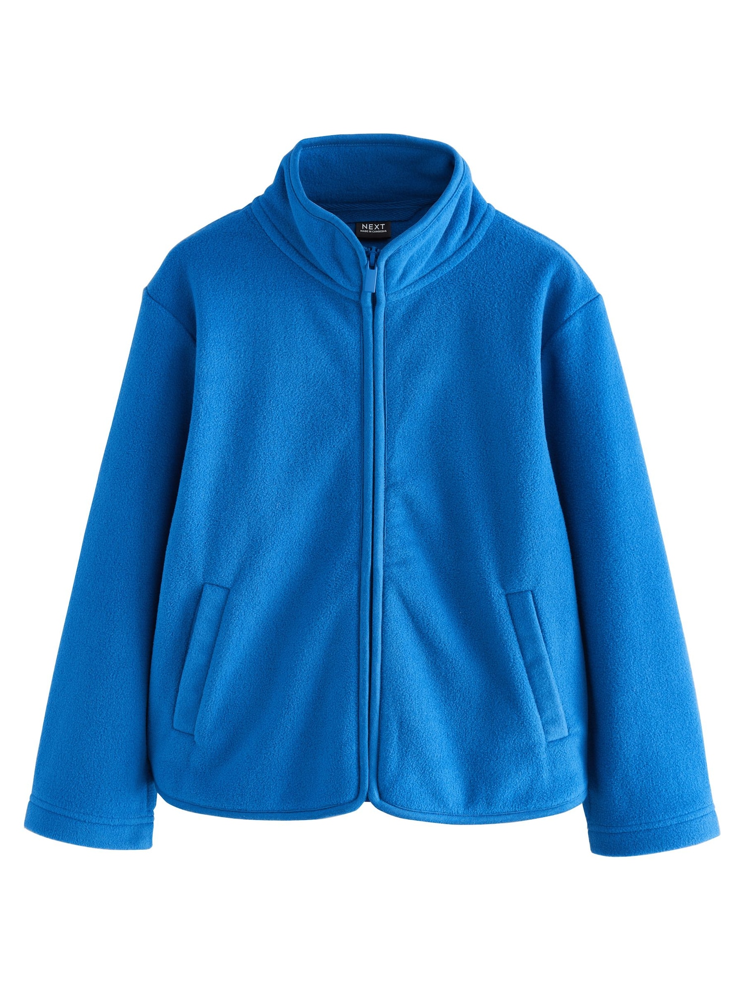 Next Jachetă  fleece  albastru
