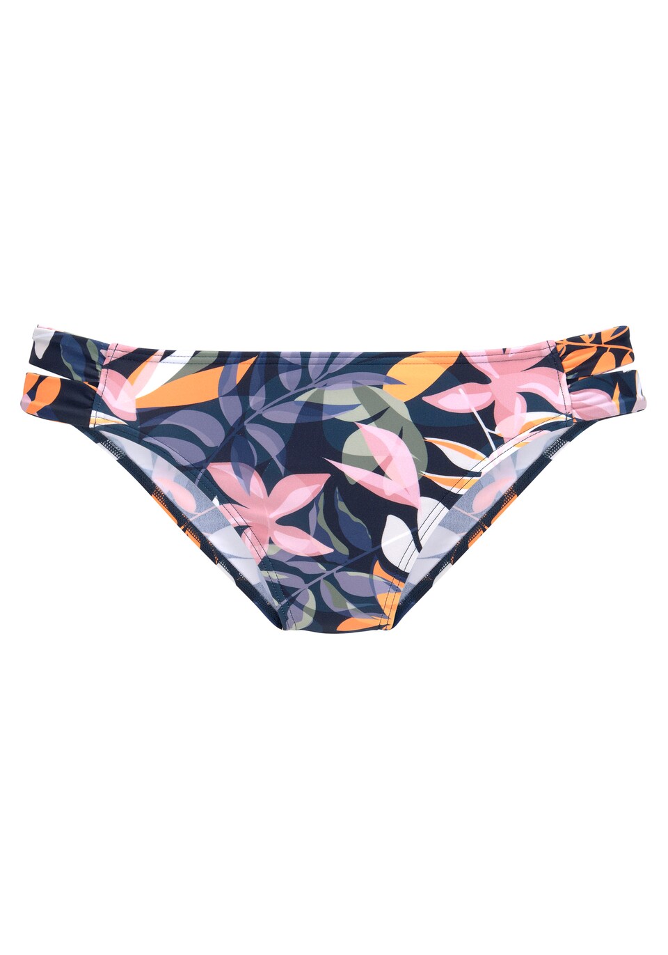 Sportbikiniunderdel marinblå / indigo / orange