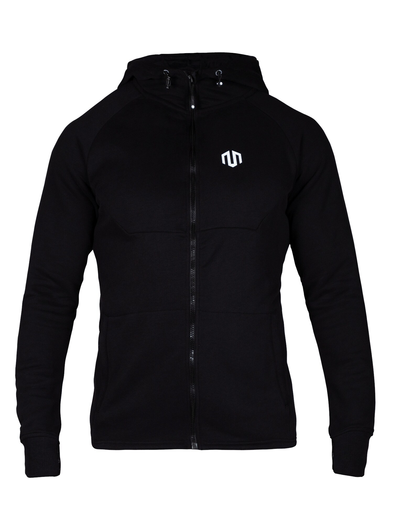 MOROTAI Sportinis džemperis ' Neotech Full Zip Hoodie 2.0 '  juoda