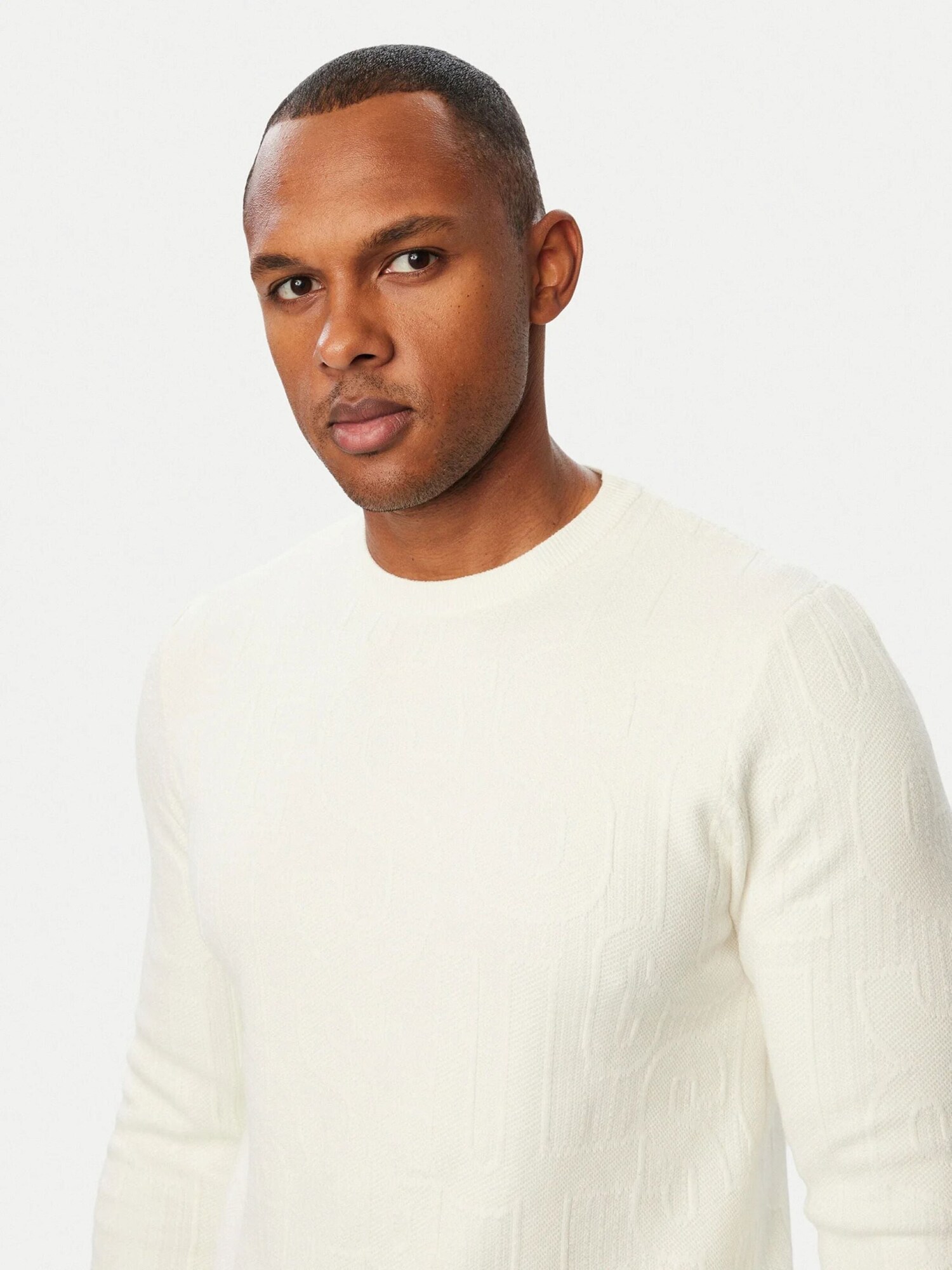 GUESS Jersey 'M6BR23Z1373'  offwhite – imagen 4
