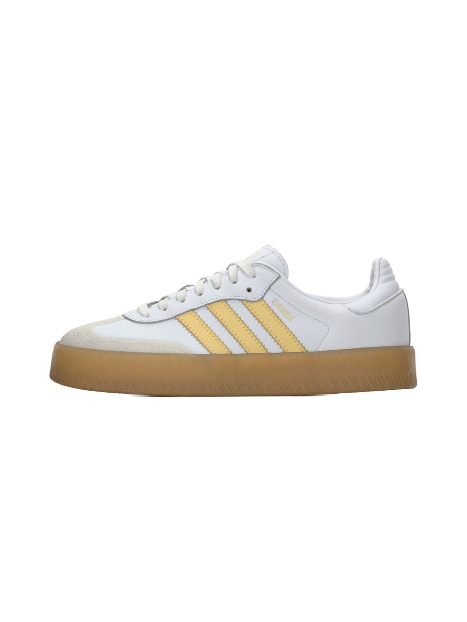 Låg sneaker 'SAMBAE' gul / ljusgrå