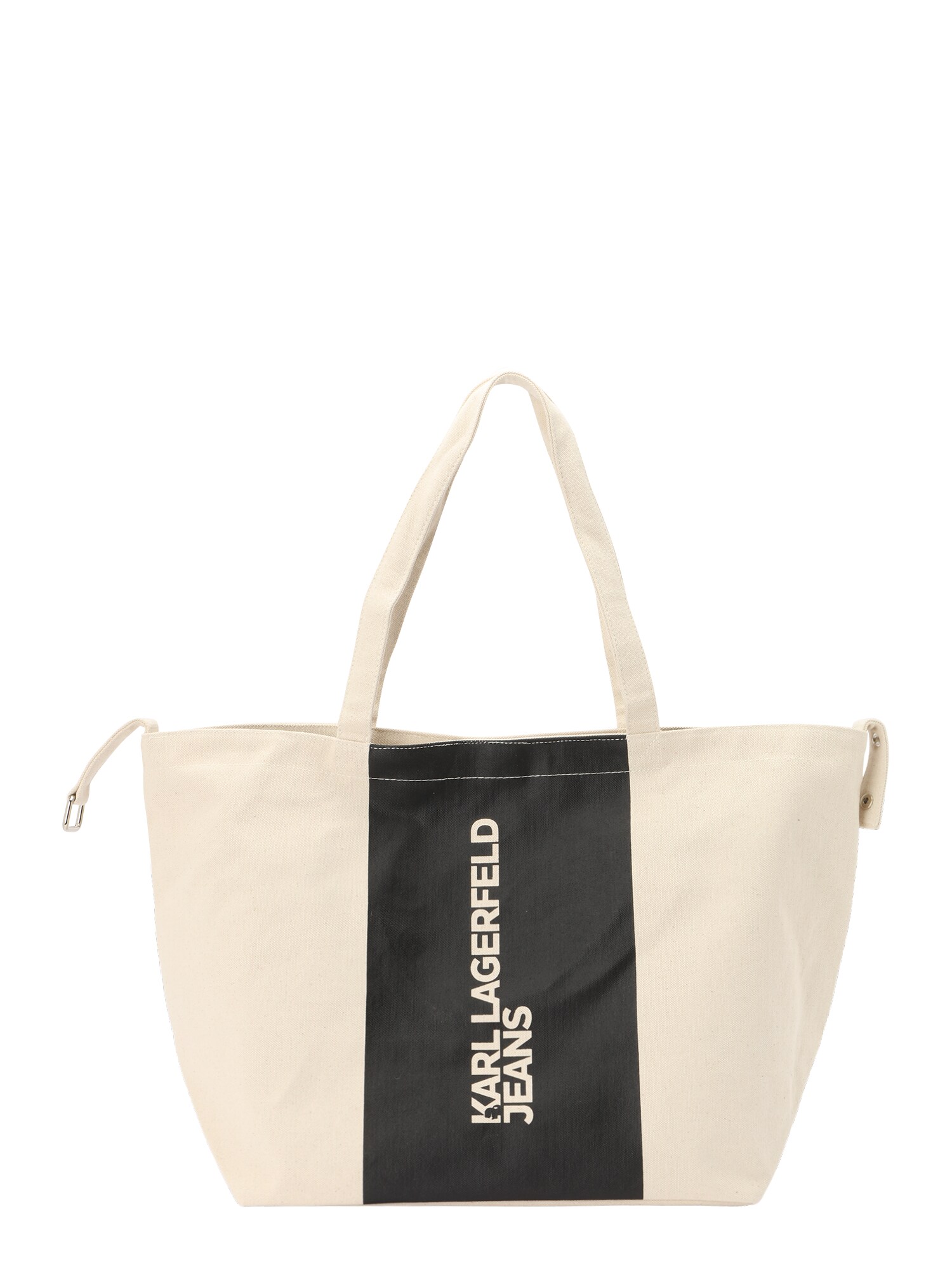 KARL LAGERFELD JEANS Shopper  čierna / biela