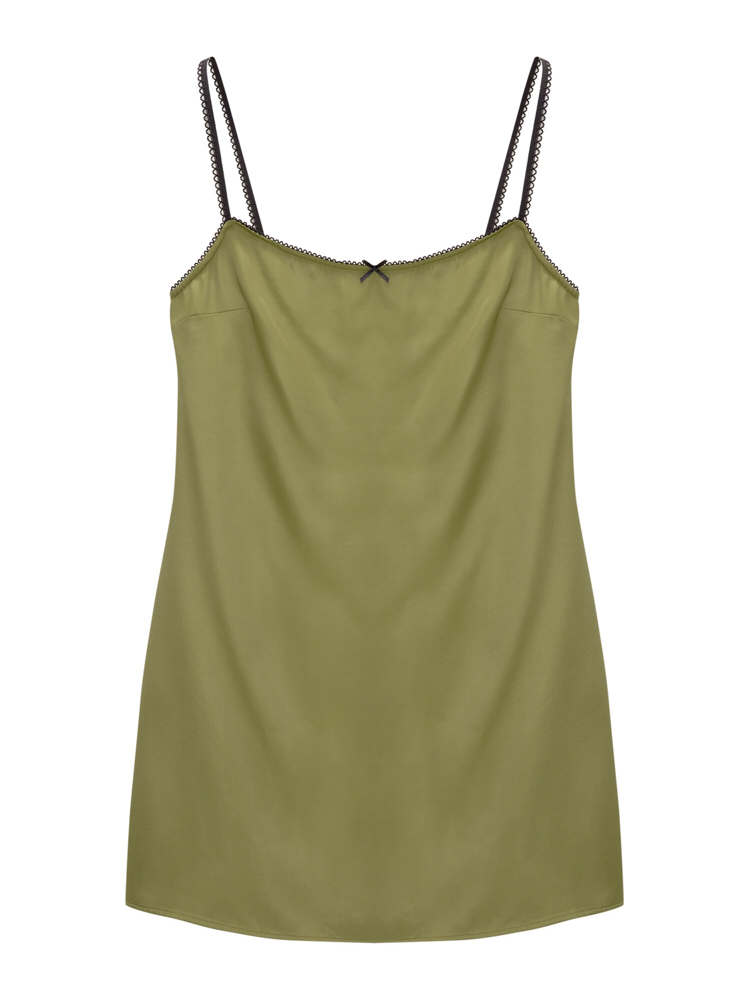 Pull&Bear Nyári ruhák  kiwi / fekete akciós termékkép 1