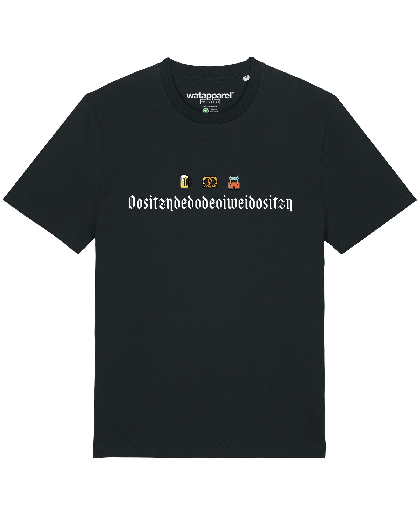 Thumbnail - T-Shirt ' Dositzndedodeoiweidositzn '