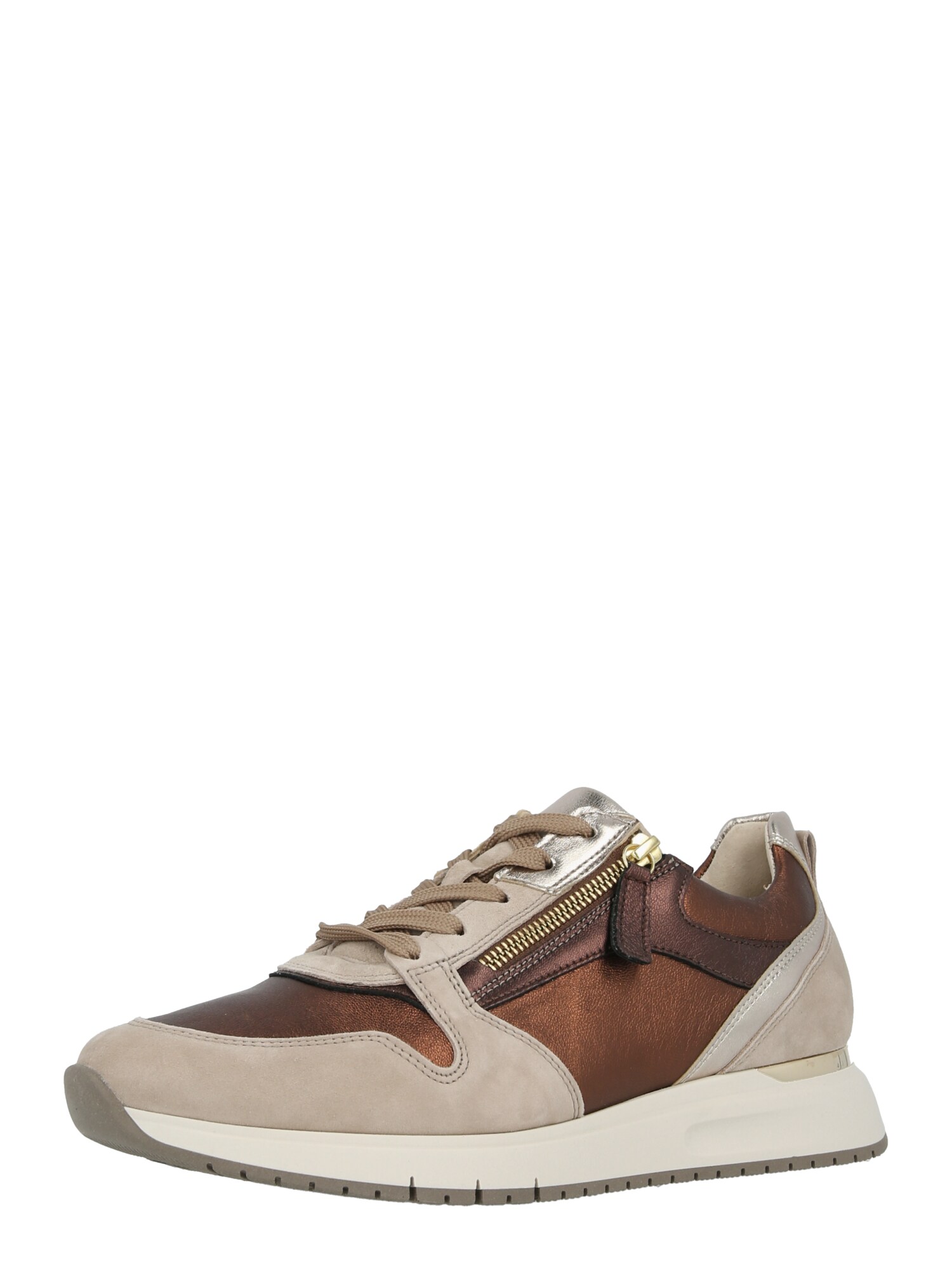 GABOR Rövid szárú sportcipők  homok / csokoládé / bronz akciós termékkép 1