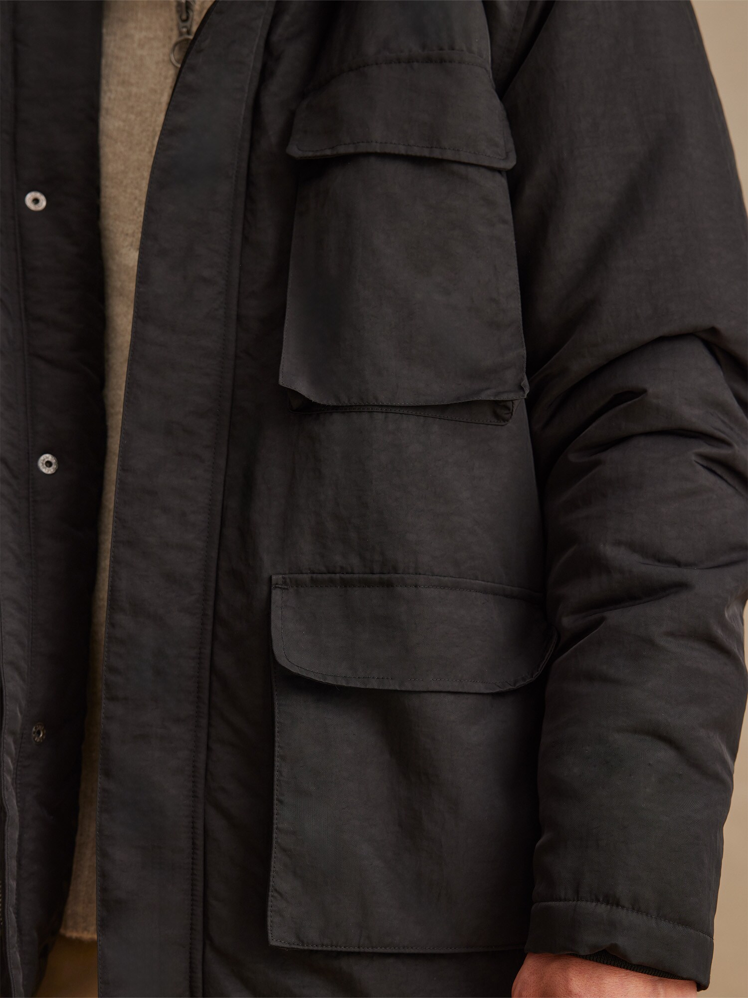 DAN FOX APPAREL Prechodná bunda 'Jannik' čierna (obrázok 5)