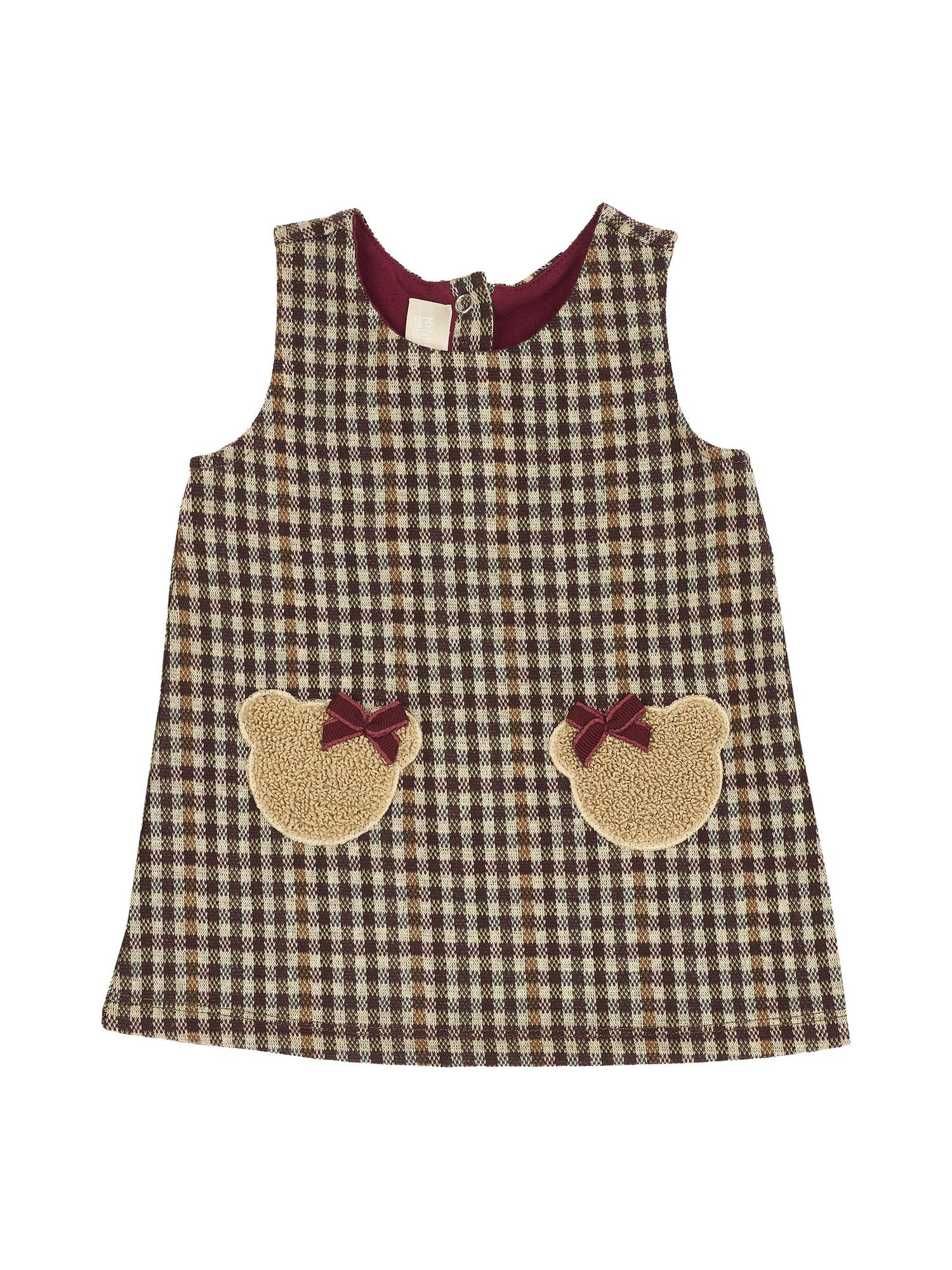 Chicco Rochie bej / maro / roșu bordeaux