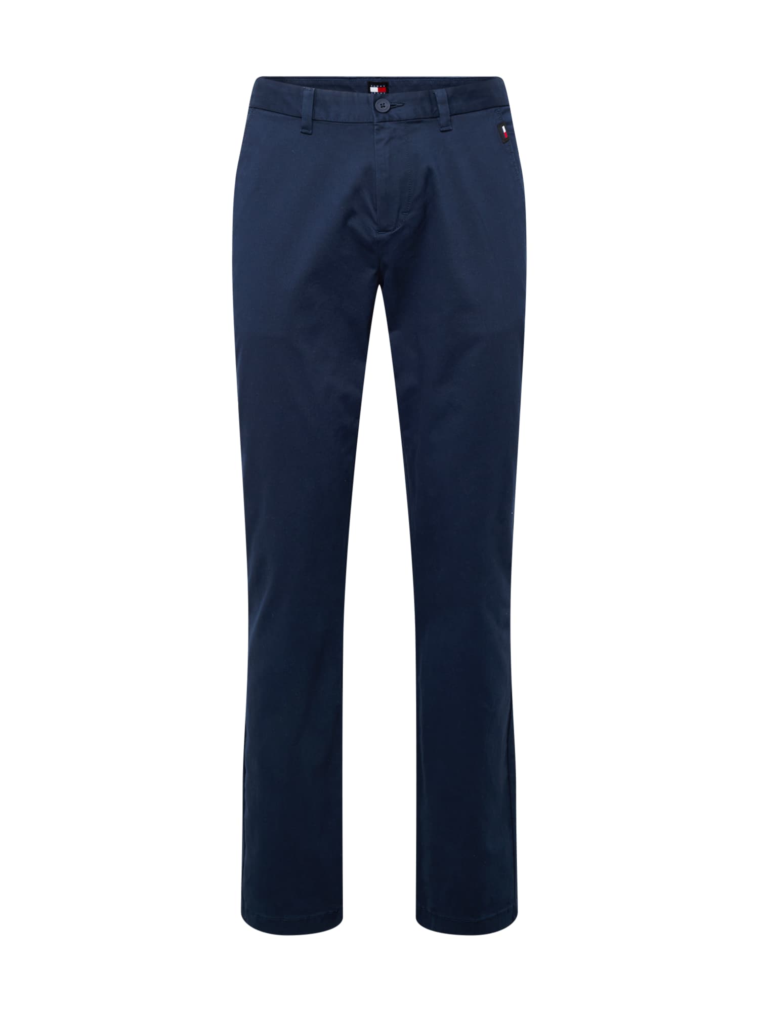 Tommy Jeans Pantaloni eleganți 'AUSTIN'  bleumarin / roșu / alb