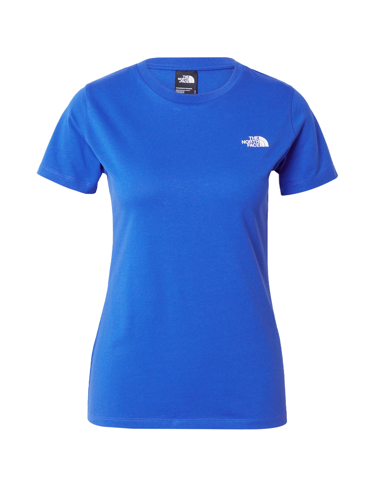 THE NORTH FACE Sportiniai marškinėliai 'SIMPLE DOME' sodri mėlyna („karališka“) / balta