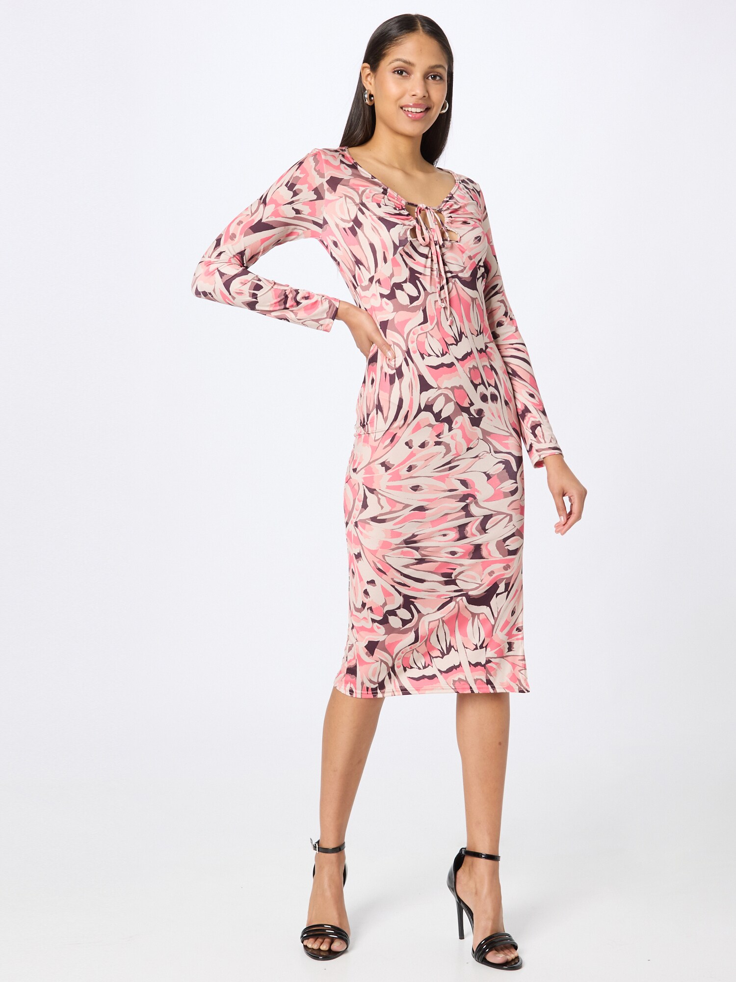 Dorothy Perkins Ruha  bogyó / rózsaszín / rózsaszín / fehér termék 2. képe