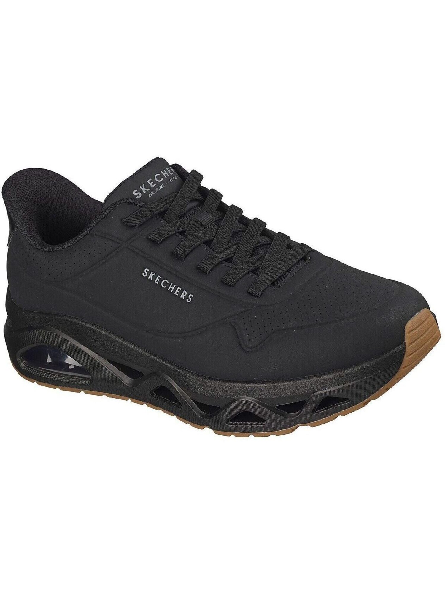 SKECHERS Calzado deportivo 'Uno Glide-step - Glide On Air' negro / blanco