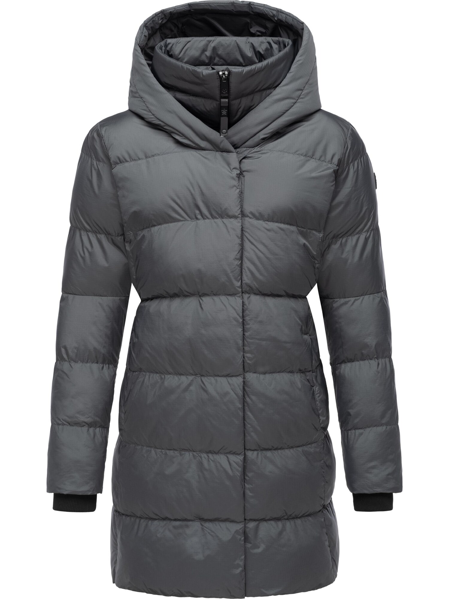 Ragwear Zimný kabát 'Niara' tmavosivá