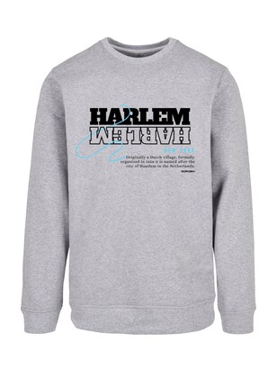 F4NT4STIC Sweatshirt ‘Harlem’ Blauw / Grijs / Zwart