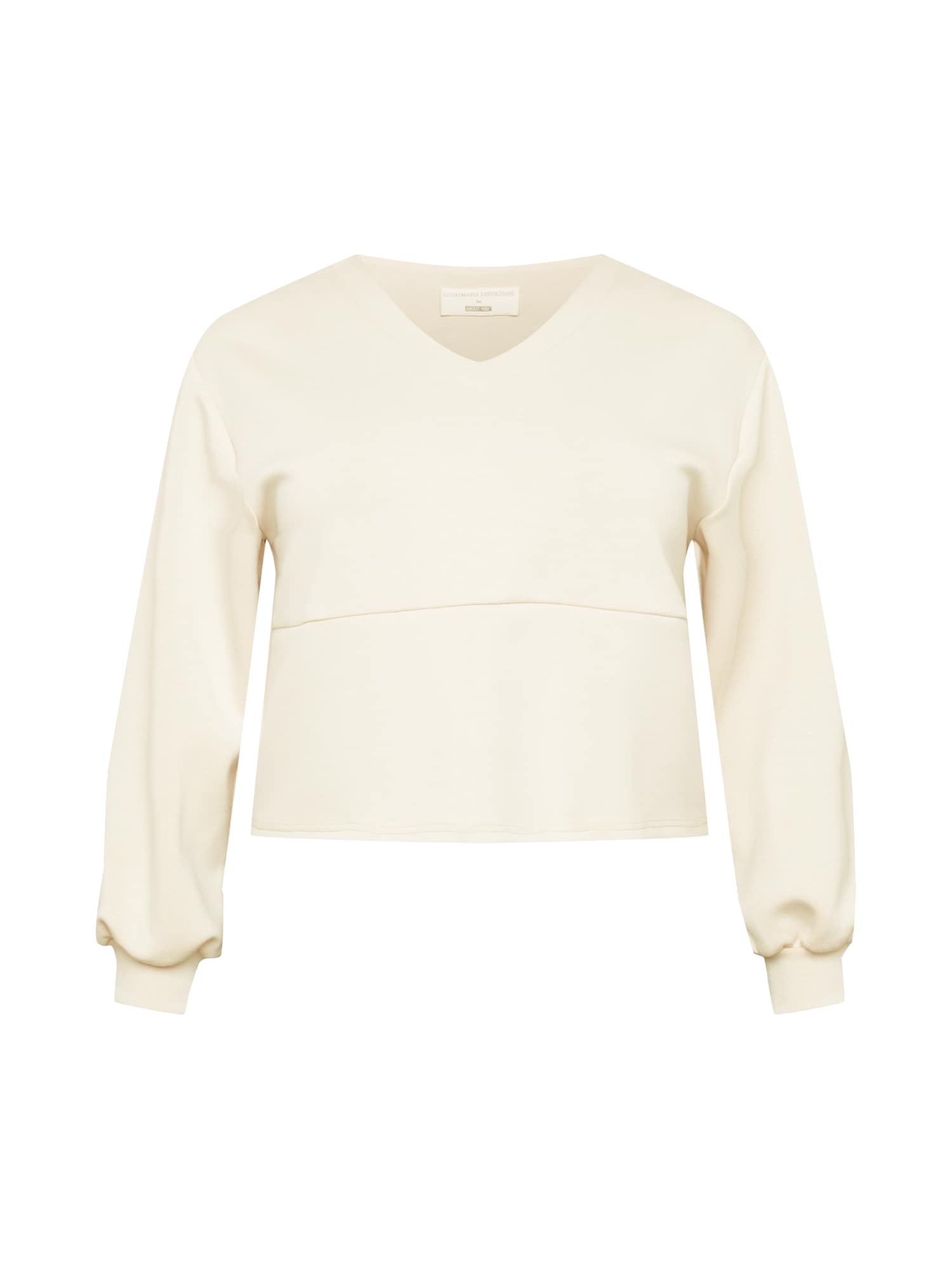 Guido Maria Kretschmer Curvy Sweater majica 'Sana'  prljavo bijela