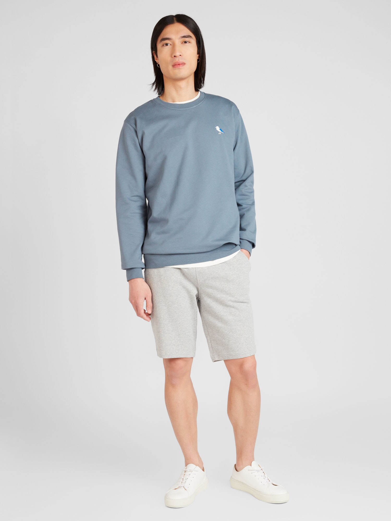 Thumbnail - Cleptomanicx Sweatshirt Embro Gull